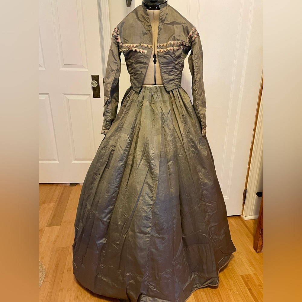 Antique 19th-century Victorian dress